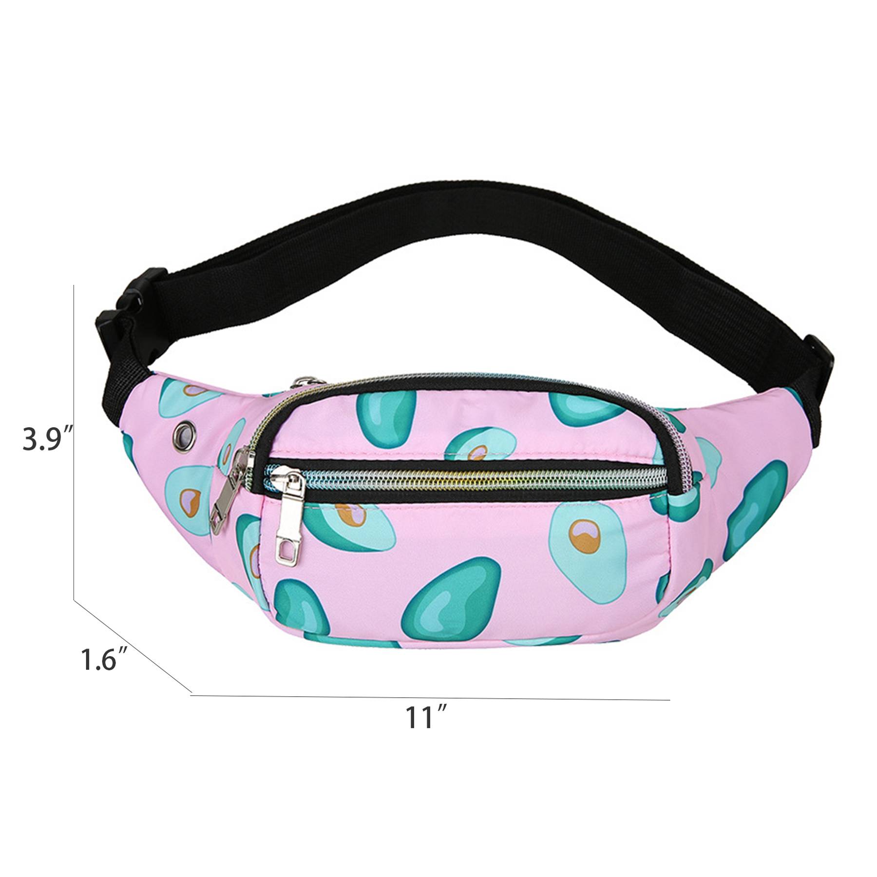 Large Capacity Nylon Crossbody Waist Fanny Pack - Image 6