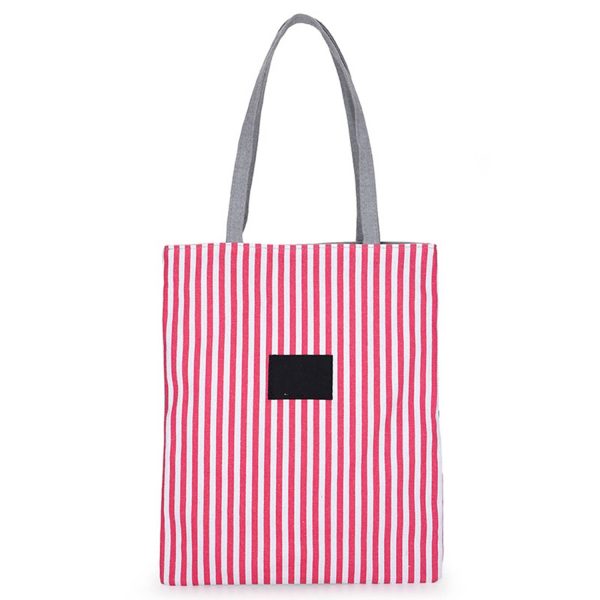 Striped Tote Bags