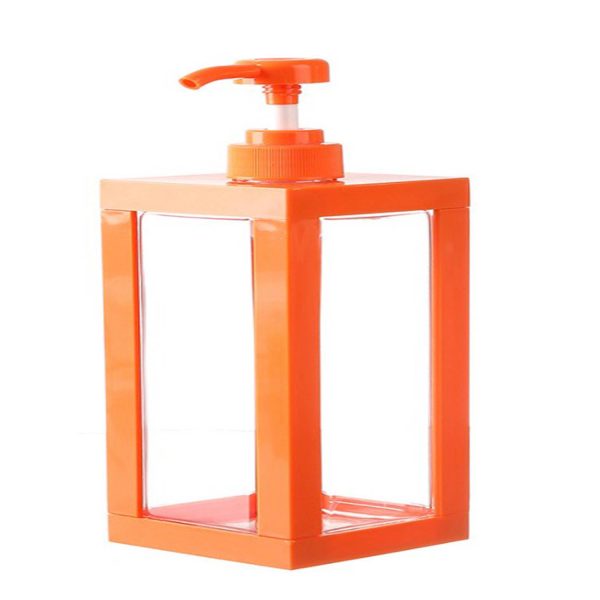 16oz Square pump bottle dispenser