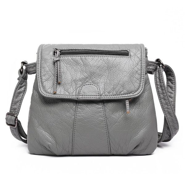 PU Leather Ladies Shoulder Cross-body Bag - Image 3