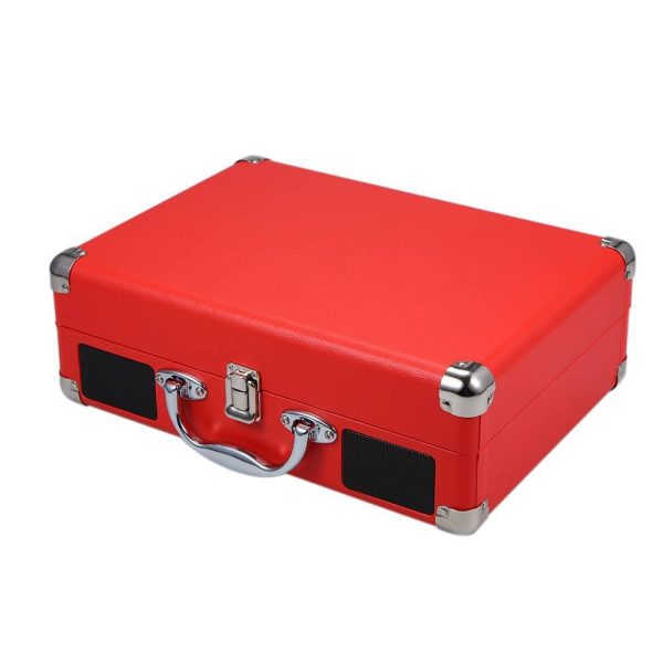 Blutooth in/out suitcase vinyl record player turntable - Image 10