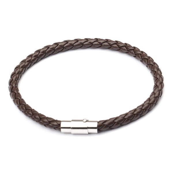 Woven Leather Wrap Bracelet - Image 6