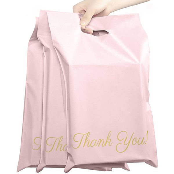 Reusable Plastic Shopping Bag w/ Die Cut Handle - Image 4