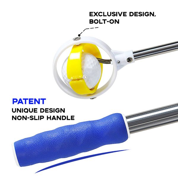 Telescopic Golf Ball Retriever with Spring Release Head - Image 4