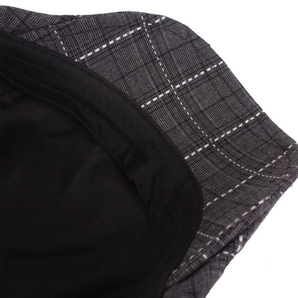 Men Flat Cap Newsboy Hat - Image 4