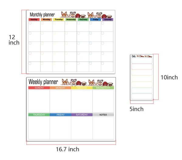 Magnetic Calendar Whiteboard Planner - Image 5