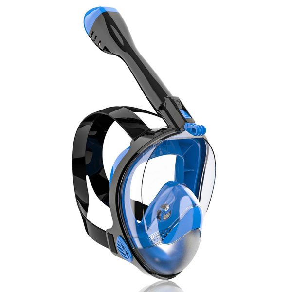 Full Face Snorkel Mask with Camera Mount & Anti-Fog Design - Image 2