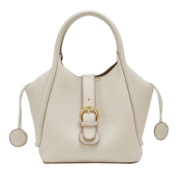 Genuine Leather Simple geometric shoulder cross-body bag
