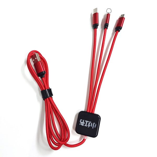 Luminous Logo 3 in 1 Data Cable - Image 3