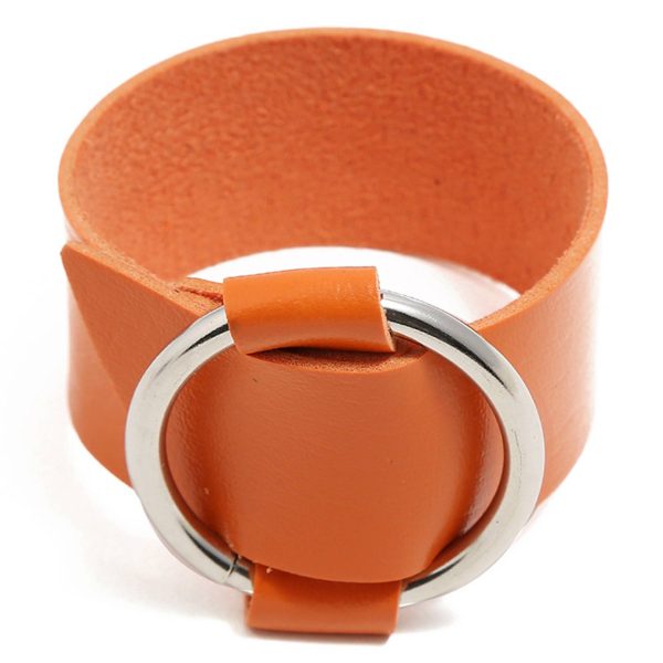 PU Simple punk trend hoop bracelet - Image 3