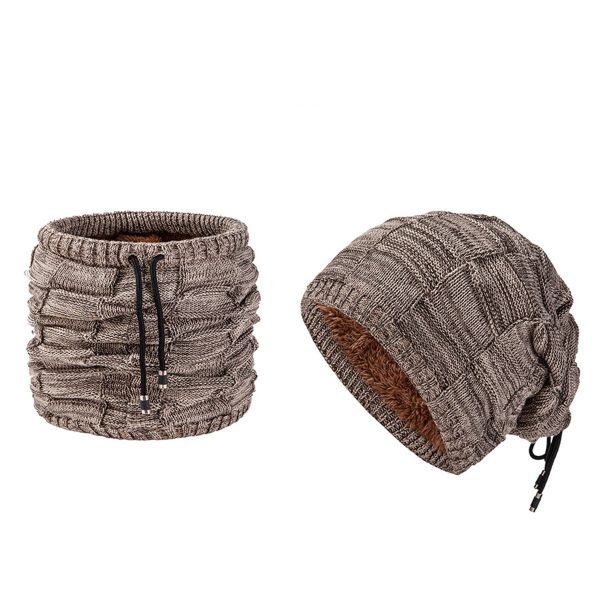 Winter Double use Fleece Neck Warmer Scarf Beanie Hat - Image 5