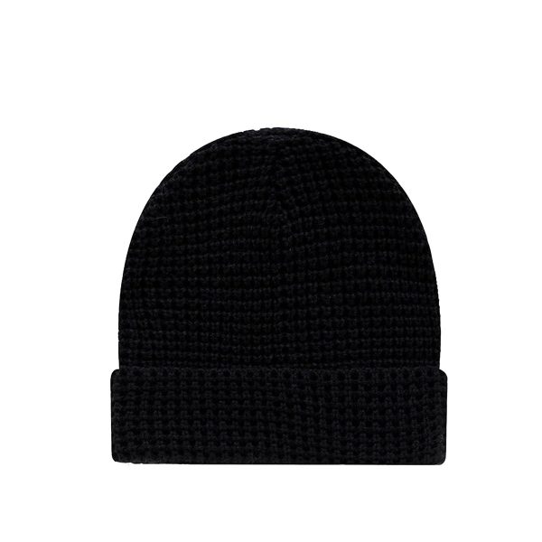 Solid color loose knit hat beanie - Image 2