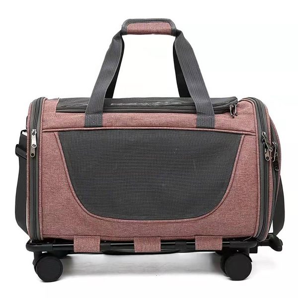 Oxford Pet Trolley Case Mesh Bag - Image 3