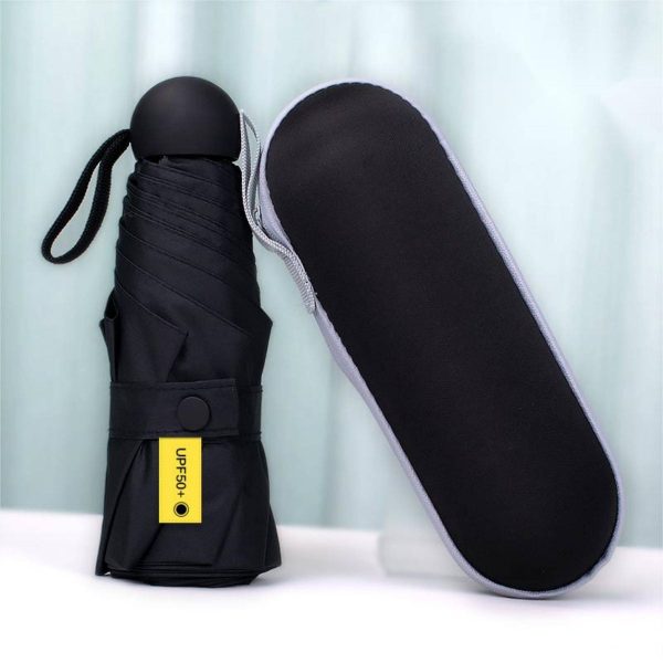 Portable Folding Sun Umbrella With Bag - Image 9