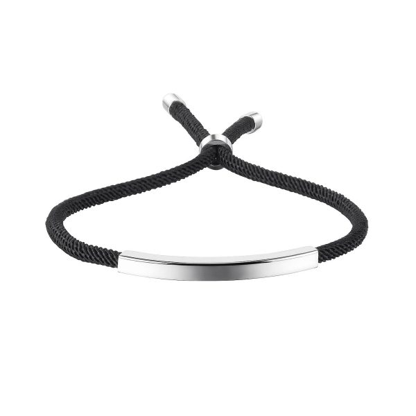 Weaving titanium steel couple bracelet - Image 2