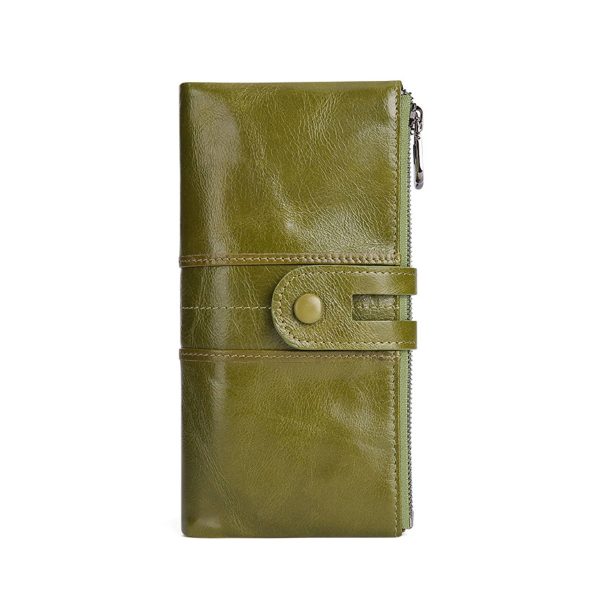 Large Leather Women Wallet - Image 3