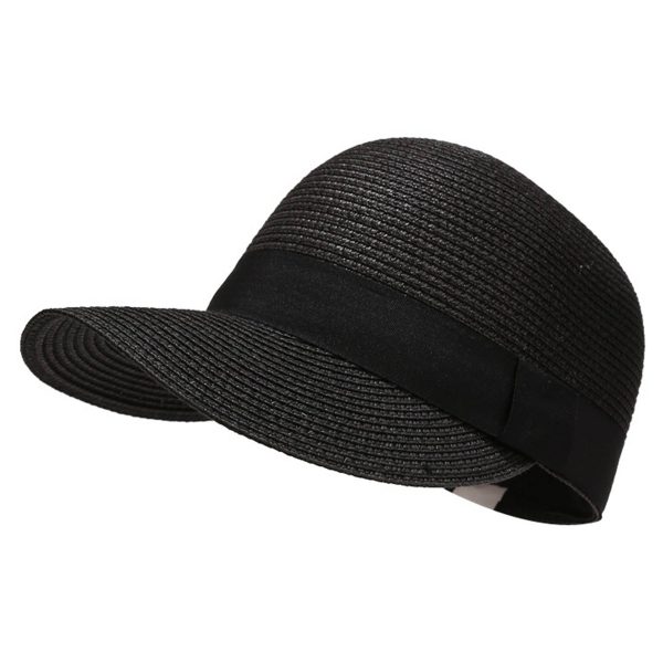 Jute Beach sunscreen straw cap - Image 4