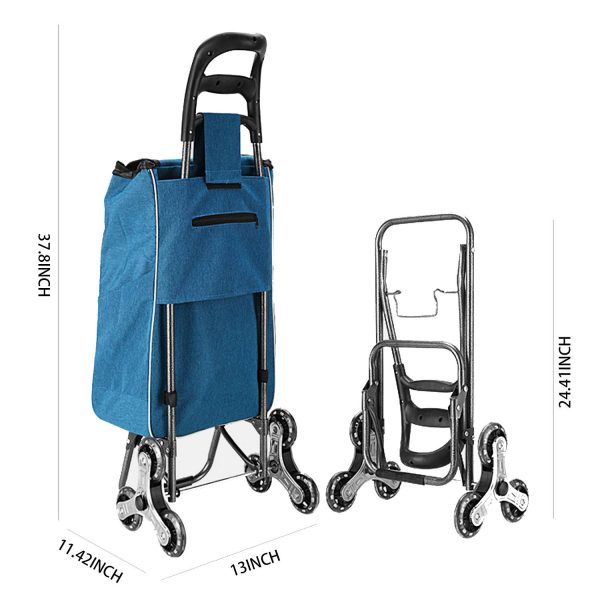 Foldable Shopping Cart With Wheel - Image 5
