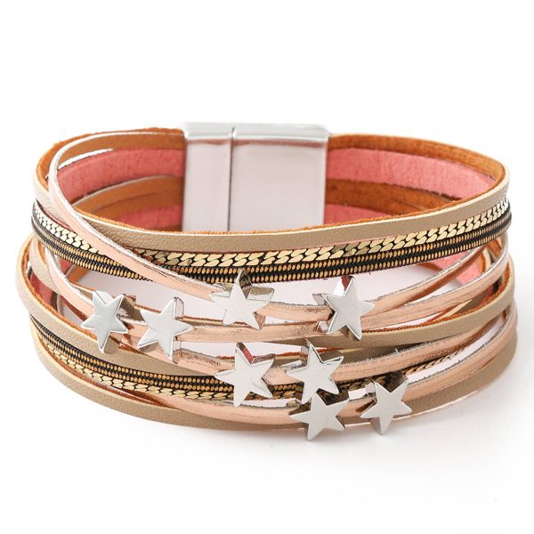 PU Personalized fashion lucky bracelet - Image 3