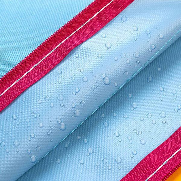 A4 Handle Zippered Document Bag File Pouch - Image 6