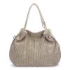 PU Leather Large Serpentine Handbag Tote Bag for women