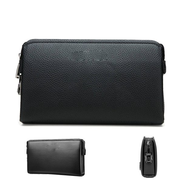 Pu men's handbag Wallet Combination lock