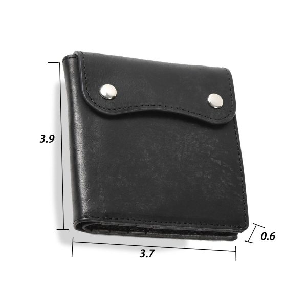 Genuine leather multi card short handbag - Image 5
