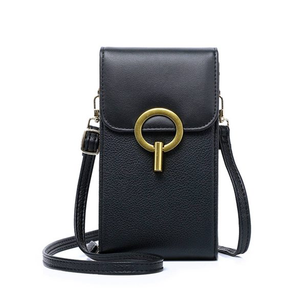 PU Cross Body Cell Phone Purse - Image 5