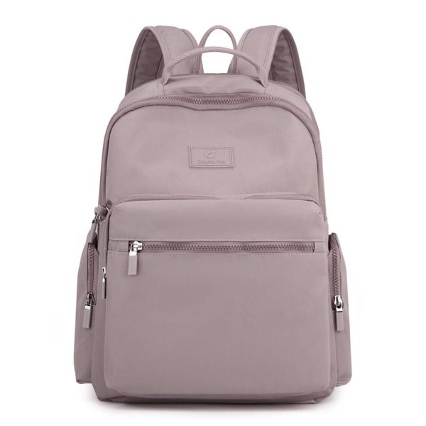 Nylon College Backpack Airline Approved Business Work Bag - Image 4