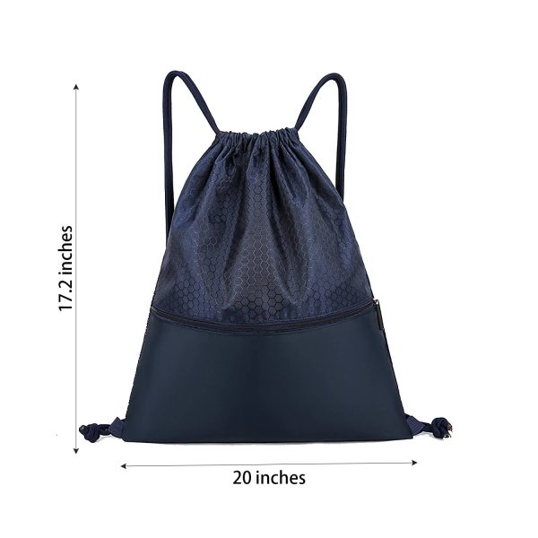 Oxford Cloth Sports Bag with Drawstring - Image 7