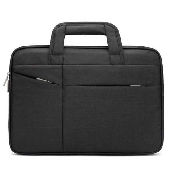Canvas Laptop Bag 15.6 Inch Briefcase - Image 2