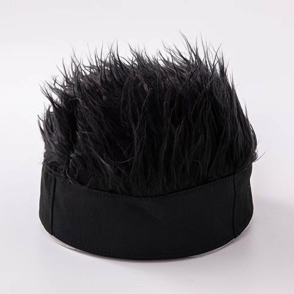 Cool and stylish hip-hop short hair wig hat - Image 2