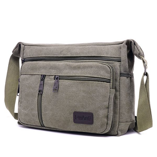 Multi layer canvas bag - Image 2