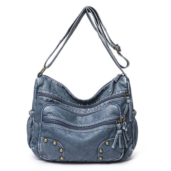 PU Leather Ladies Shoulder Crossbody Bag - Image 2