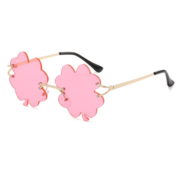 Beach Uv Protection Clover Sunglasses - Image 4