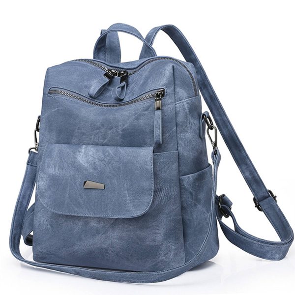 PU Leather Backpack for Women - Image 6