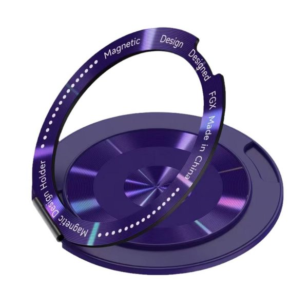 Magnetic Aluminum Phone Stand | 360° Rotation & Dual Use - Image 5