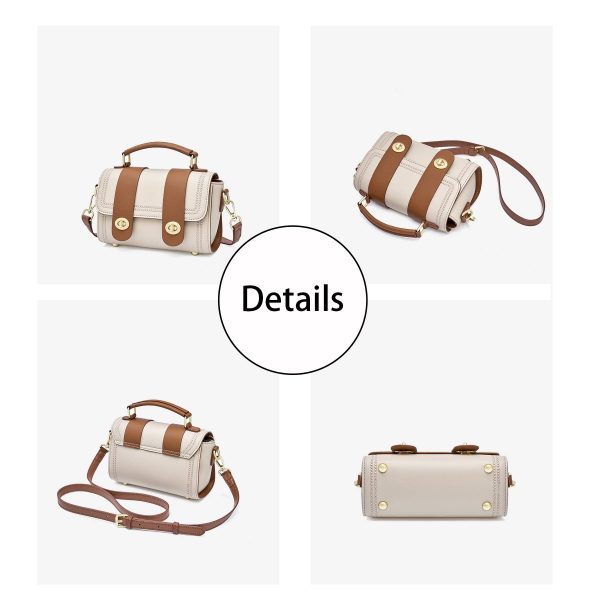 Genuine Leather Carry shoulder cross-body bag - Image 4
