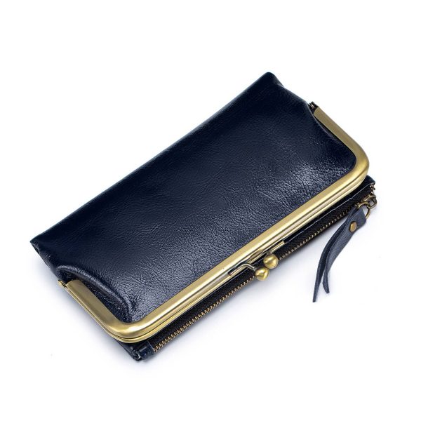 Geniunne Leather long handheld wallet - Image 3