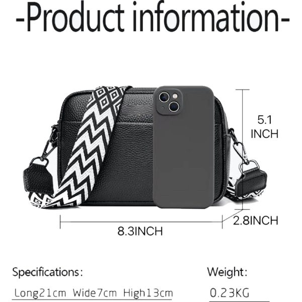 Small Genuine Leather Crossbody Purse for Women - Image 5