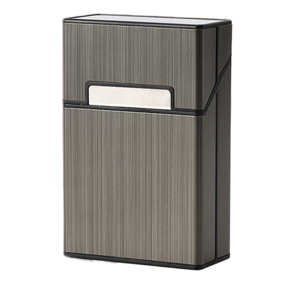 Portable Moisture-Proof 20-Cigarette Metal Case
