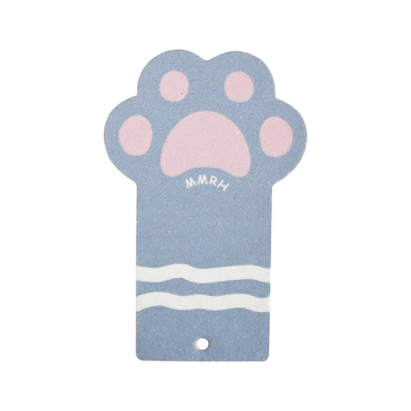 Oil-Removing Cartoon Cat Paw Dish Sponge with Hanging String - Image 5
