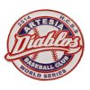 Alloy Double Sword Cross Baseball Football Game Badge - Image 4