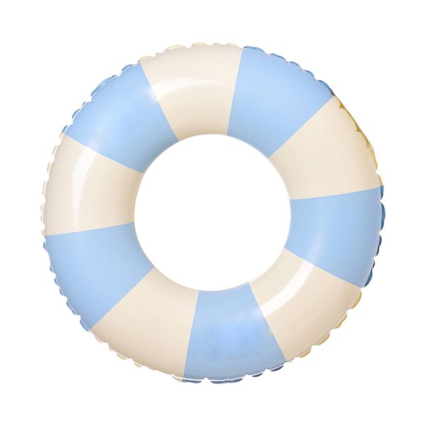 Summer Retro Striped Inflatable Swim Ring w/ Thickened PVC - Image 5