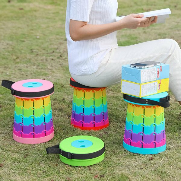 Rainbow telescopic folding stool - Image 4