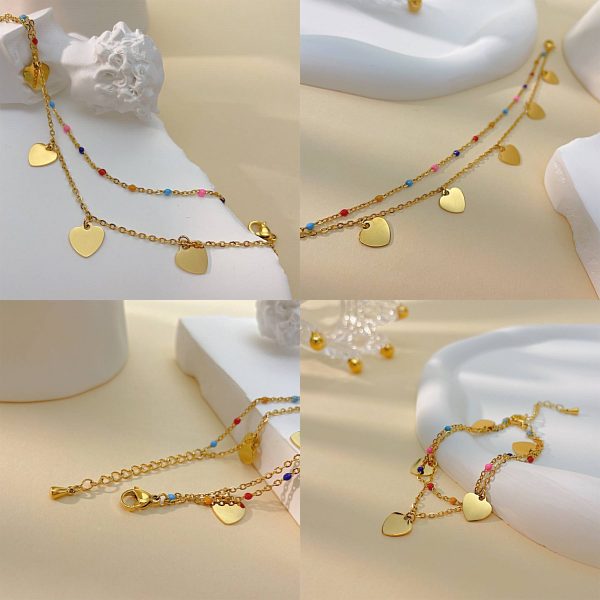 Stainless Steel Dopamine color love bracelet - Image 4