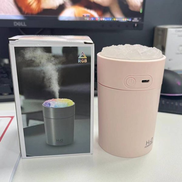 Compact 7.4Oz Usb Rechargeable Humidifier W/ Led Lights - Image 4