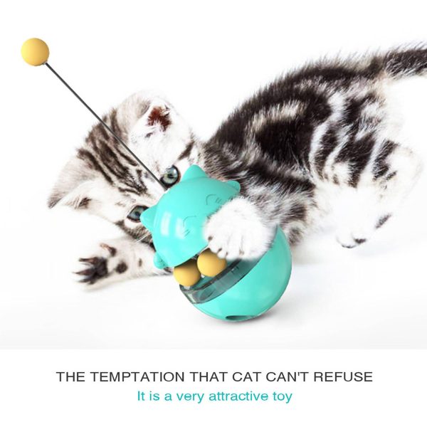 Plastic Cat Toys Kitty Food Dispenser Ball - Image 2