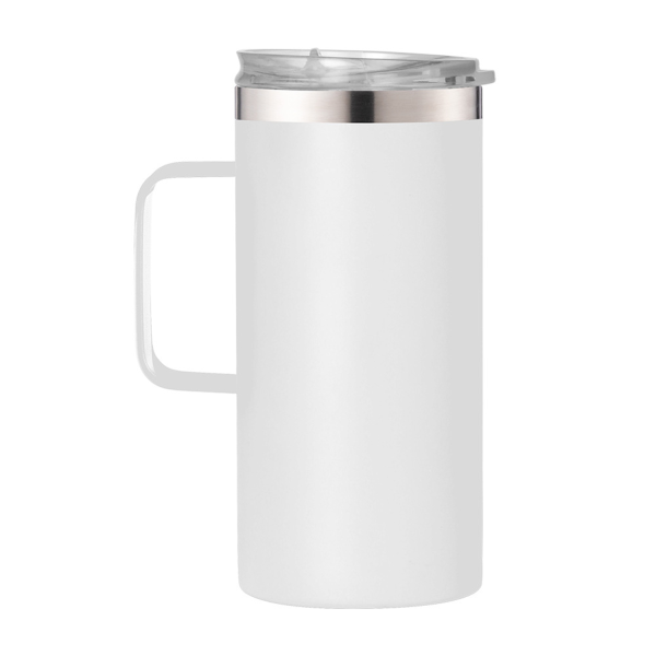 15Oz Insulated Travel Mug With Handle
