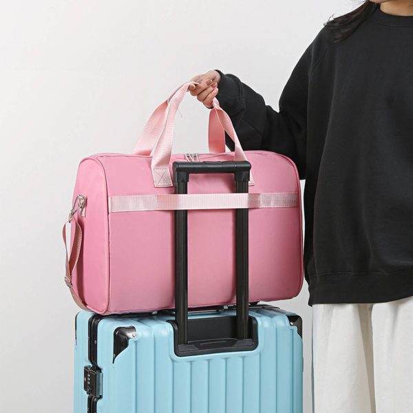 Oxford Duffel Bag with Wet Pocket for Women - Image 5